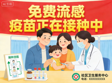 海口市民注意啦！免费流感疫苗正在接种中！