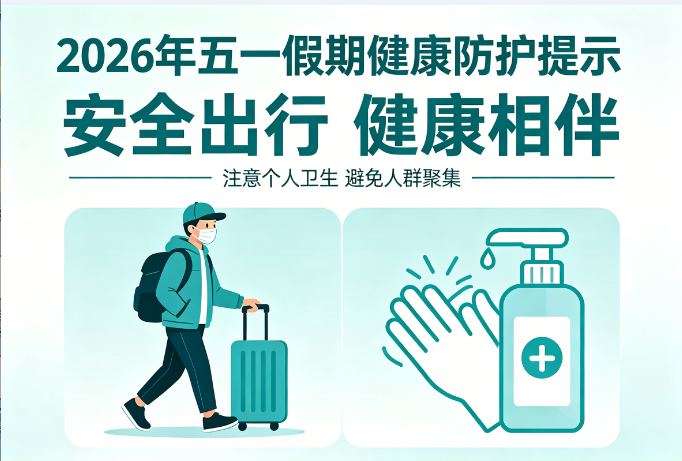 2026年五一假期健康防护提示